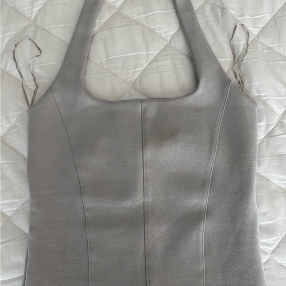 Zara Tops - Gray Sleeveless Top